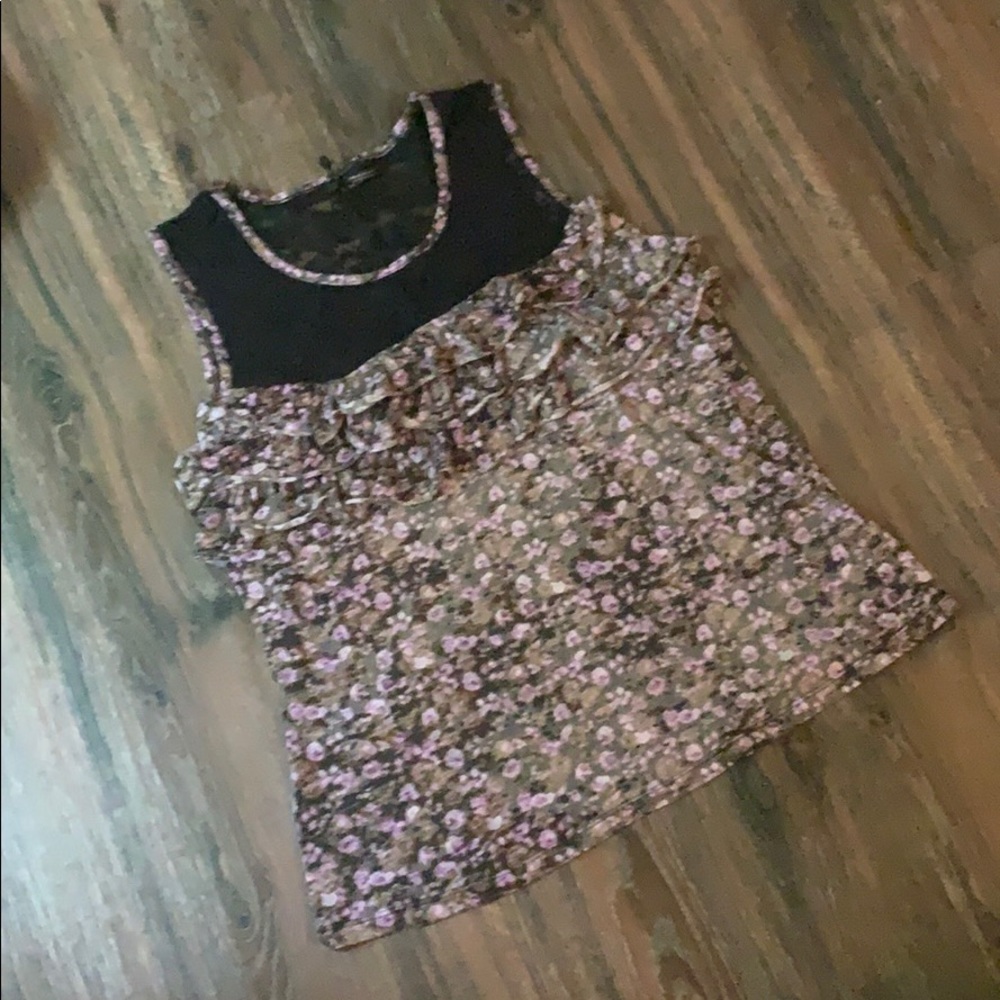 Floral tank top